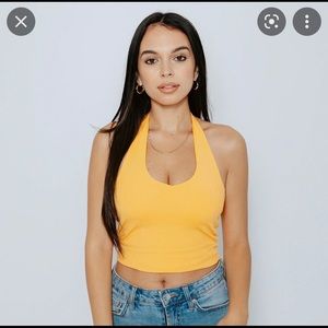 Klassy network halter crop brami size L